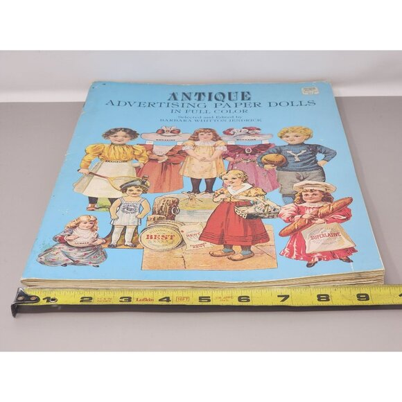 Vintage Barbara Whitton Jendrick Antique Advertising Paper Dolls+McLoughlin Bros - Picture 7 of 8
